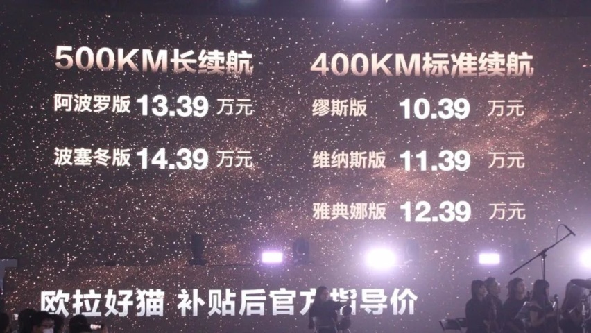 看好你的女朋友，因为欧拉好猫上市了！