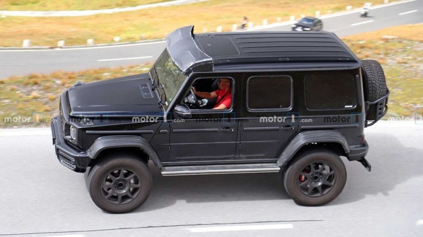 新款G500 4x42已经上路测试，动力或将高于上代车型