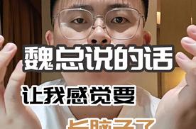 看魏总说的话，让我有点懵，究竟谁是智驾第一？