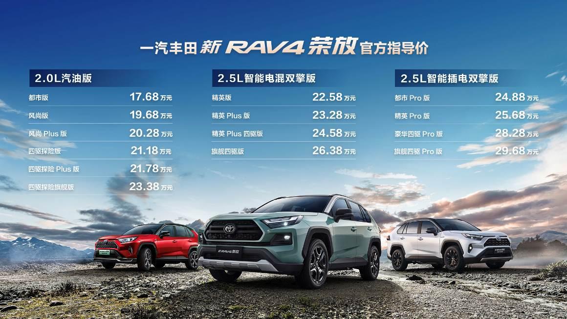 ѶһRAV4ٷ ۼ17.68Ԫ