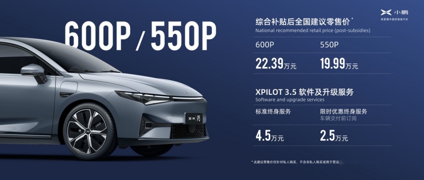 小鹏P5购车手册：激光雷达确实诱人，但550E早够用