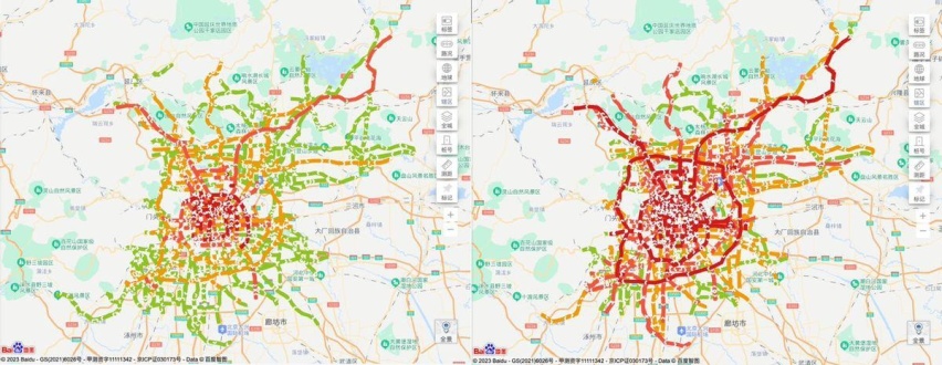 五一北京全城拥堵,亦庄独秀,百度AI信控技术助力假期出行自由