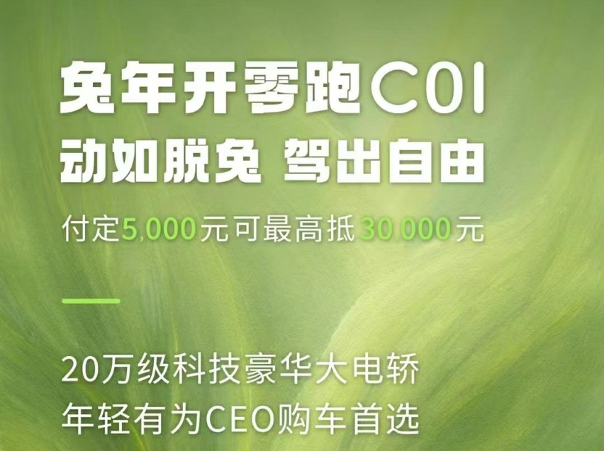 又一车企硬扛特斯拉？零跑推限时补贴，5000元可抵价值3万优惠包