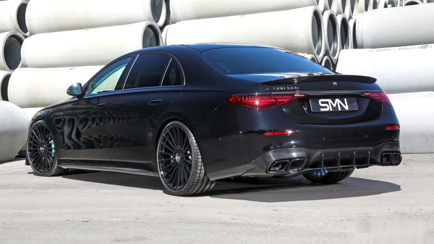 来自SMN Motors的升级方案：奔驰S级这样玩挺个性