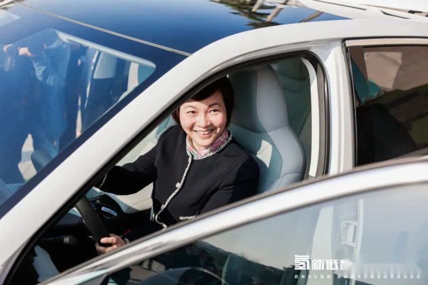 启辰大V 氢境氢能源车广州花都运营启动