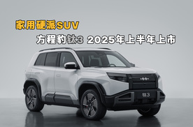 家用硬派SUV 方程豹钛3预计2025年上半年上市