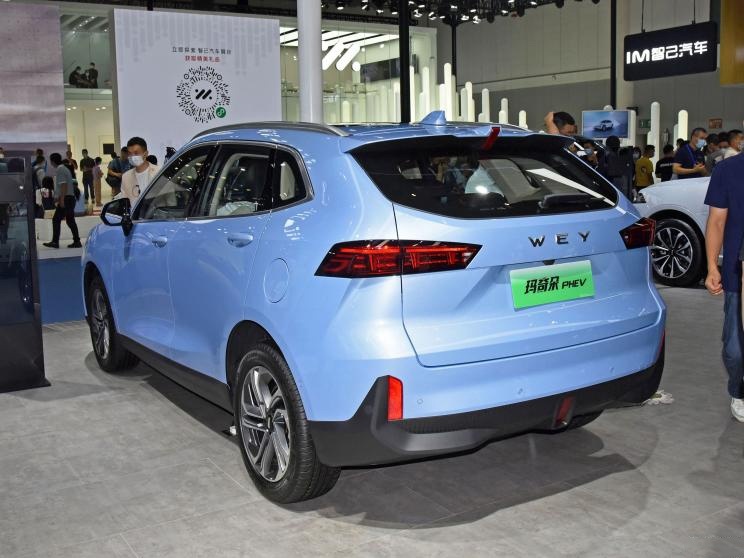 WEY玛奇朵PHEV，一台纯电续航达到110km的插混车型，预计内年上市