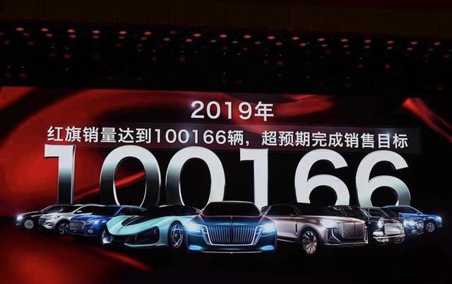 红旗2019年销量破10万 增幅超200%/H9官图发布