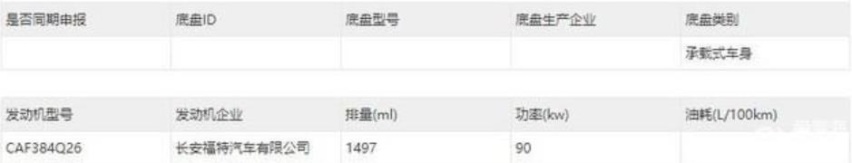 采用福特全新家族设计 新一代福睿斯实车曝光