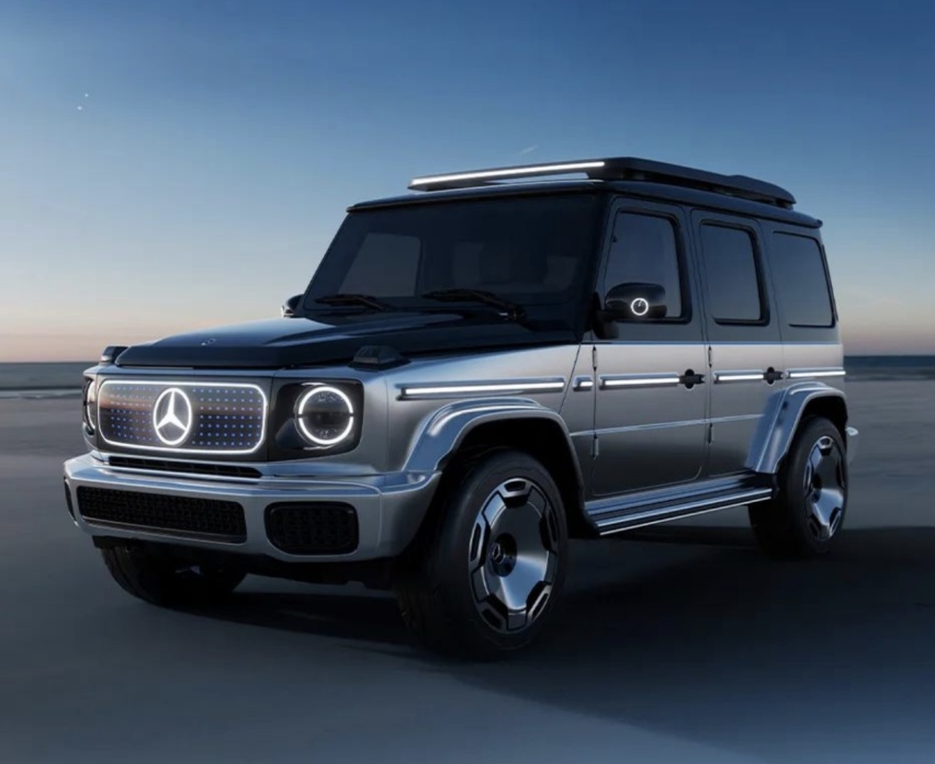 迈巴赫EQS SUV、电动大G等纯电新车齐亮相,加速触电的奔驰太可了!