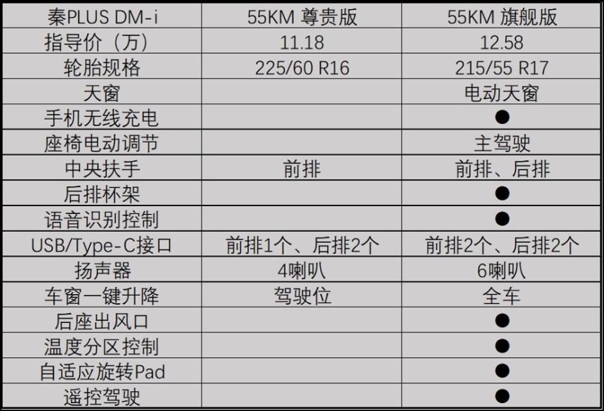 秦PLUS DM-i：纯电续航55公里和120公里怎么选？