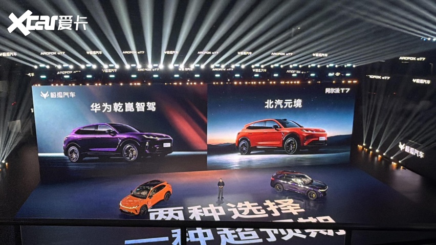 9款车型同步预售,极狐阿尔法T7补贴价13.78万起