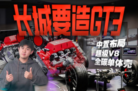 北京车展期间，长城汽车宣布将造中国人自己的第一台GT3赛车！