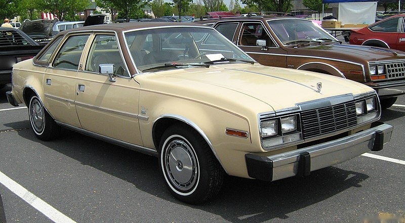 AMC最后一款独自设计的纯种乘用车-AMC Concord