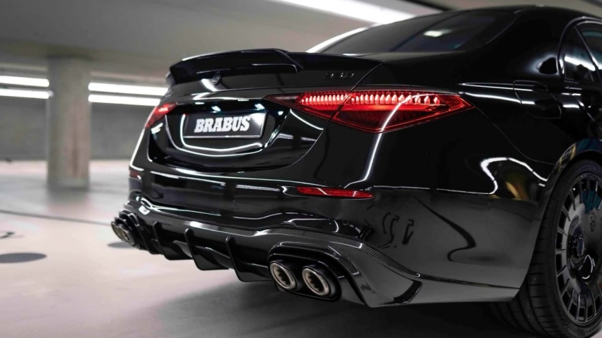 Brabus版奔驰S级推混动版 零百加速3.2秒 配V8发动机