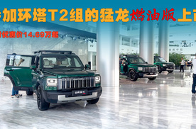 参加环塔T2组的猛龙燃油版上市了，限时优惠价14.69万起