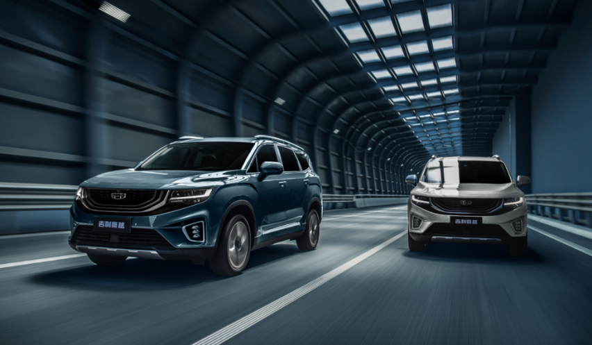 全新大7座SUV 吉利豪越国内首秀