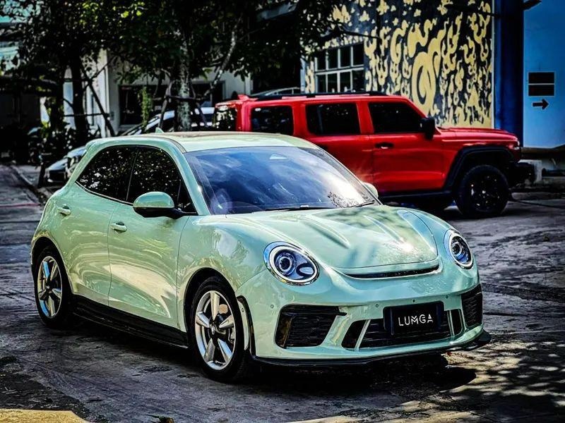 萌版两厢911 GT3 RS！欧拉好猫改装新玩法
