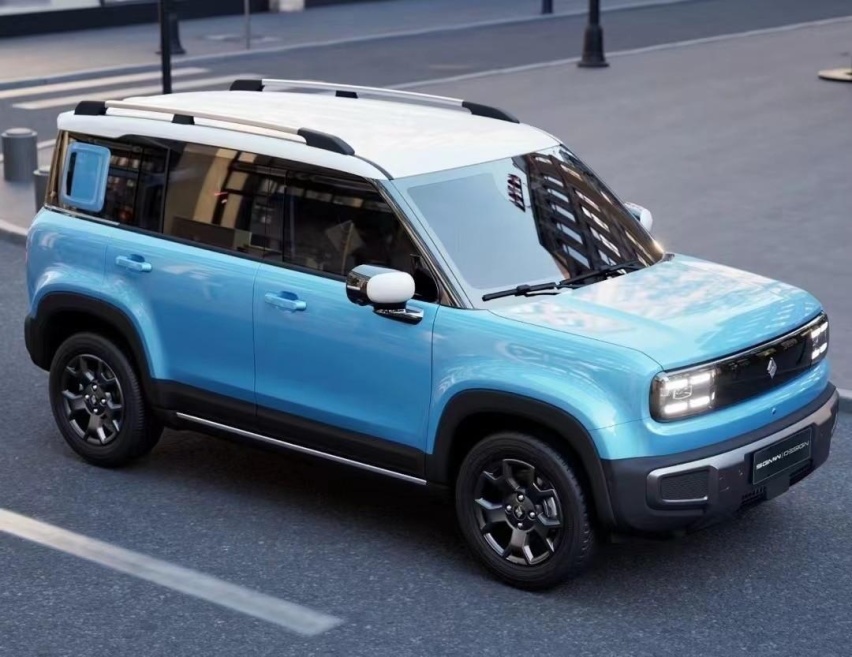 定位10万级纯电SUV，比亚迪元UP无伪照曝光，今年3月上市