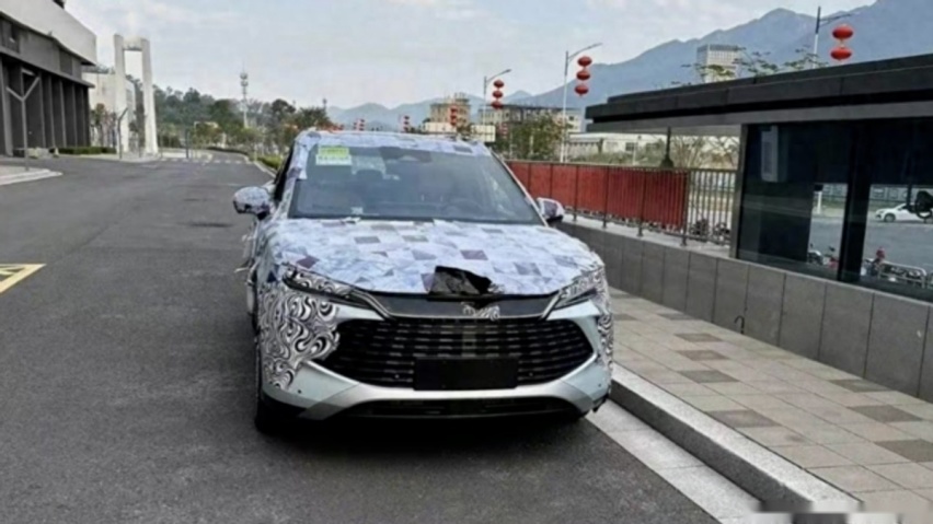 又帅又实用！比亚迪宋L DM-i曝光，综合续航或2000km