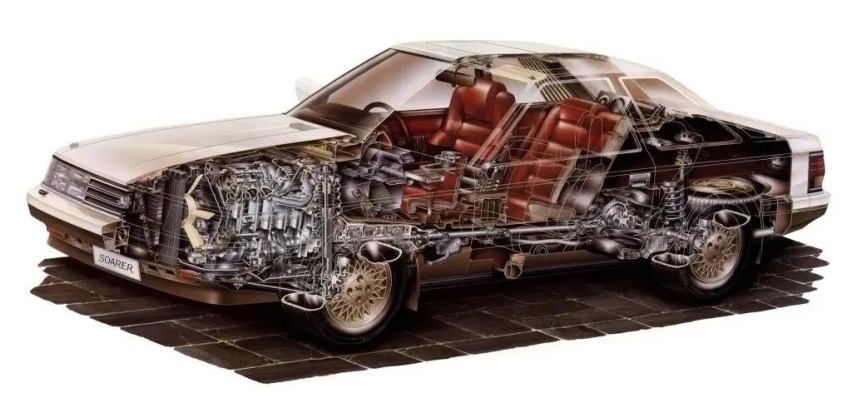 丰田豪华轿跑的起源 Toyota Soarer (Z10)