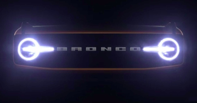 车顶/车门可拆卸 福特全新Bronco双门版车型官图发布