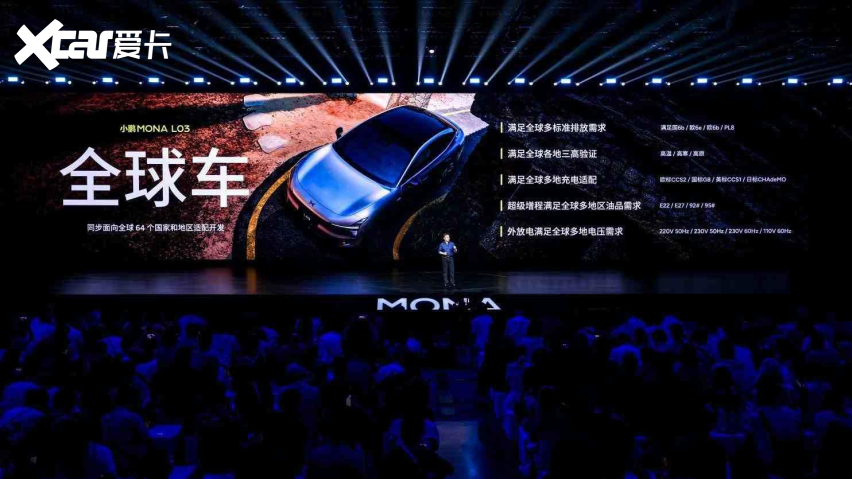 续写MONA爆款传奇小鹏MONAL03正式面世定义智能时尚SUV新范式