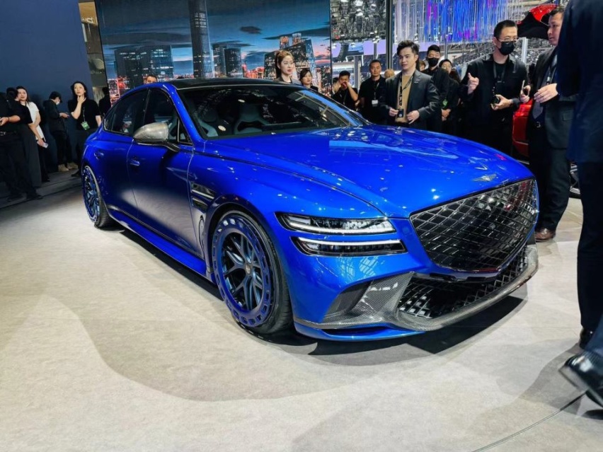 捷尼赛思GV80系列北京车展上市 多款高性能Magma亮相