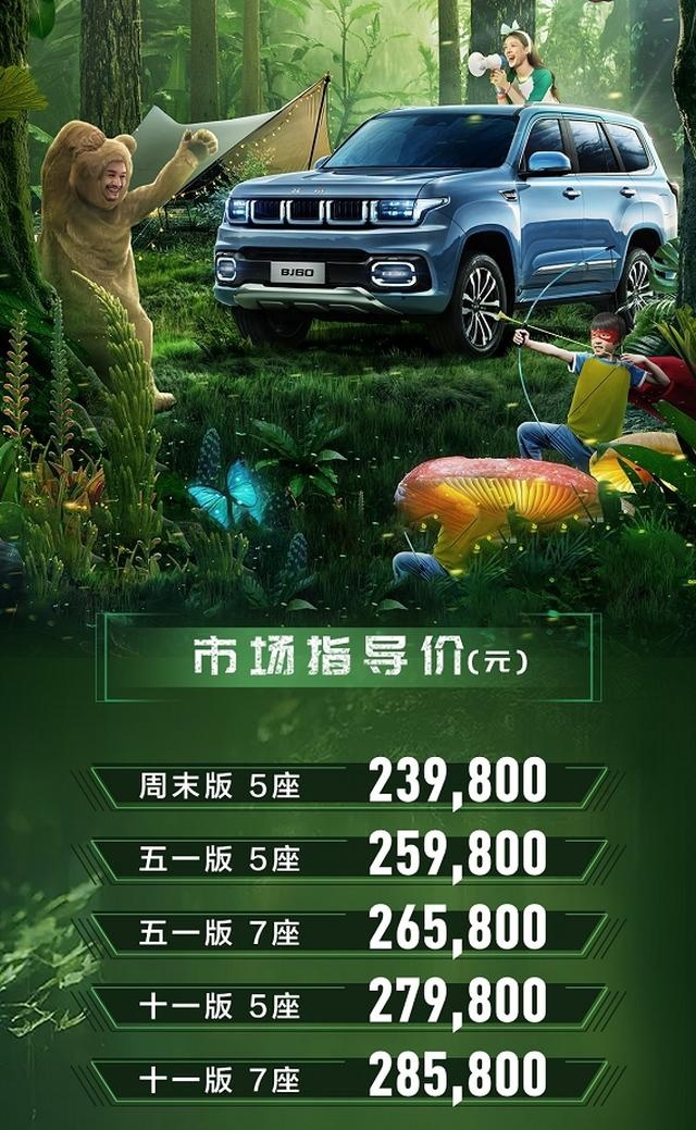 BJ60导购，比坦克500便宜10万的越野SUV，怎么买更值？