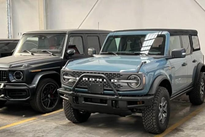 新知达人, 福特Bronco到港 开启预售 2.7T V6+国六 70万