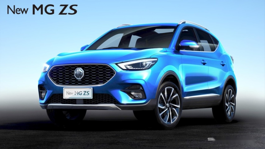 全新名爵ZS“黑化”了？那是它向年轻人靠得更近
