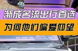 渐成名流出行首选，为何他们偏爱仰望