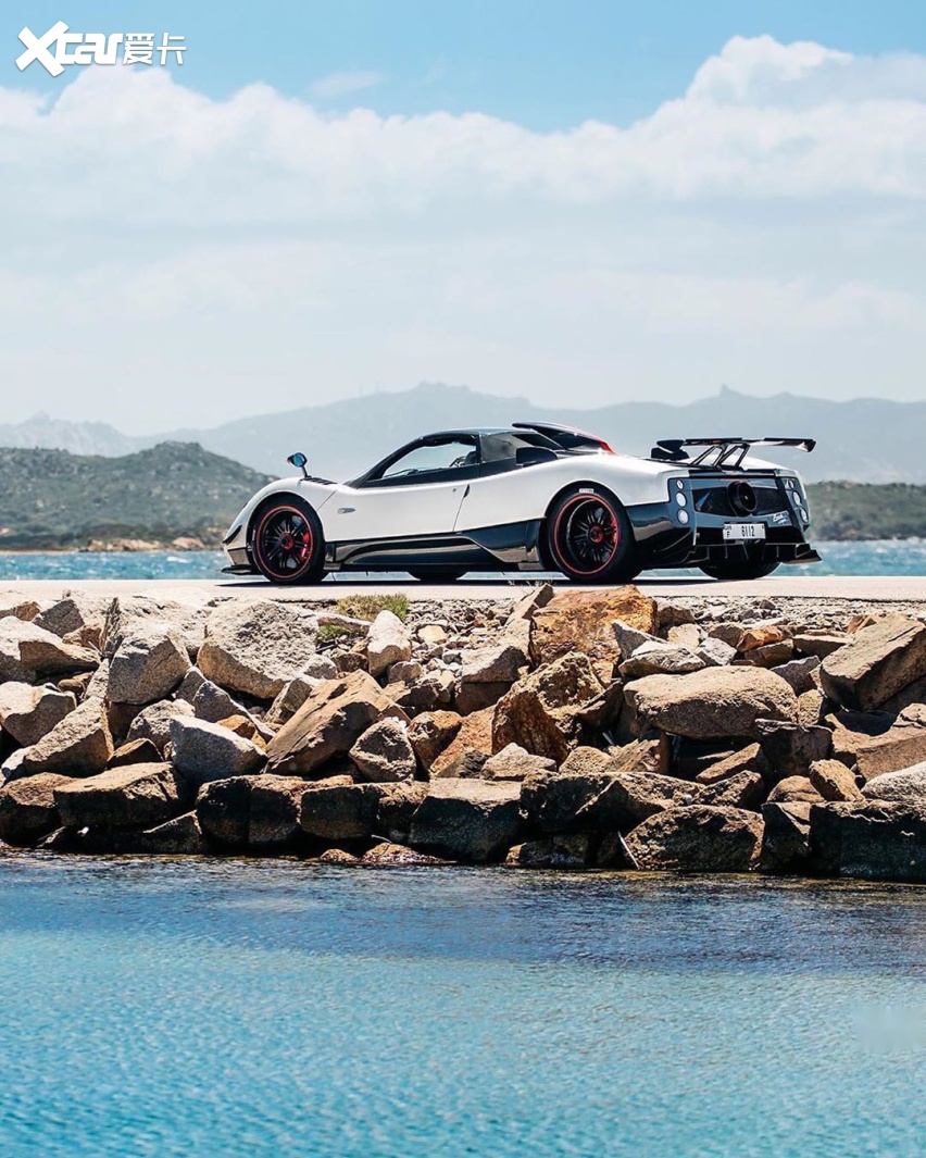 帕加尼zonda敞篷版实车 硬朗的运动风格