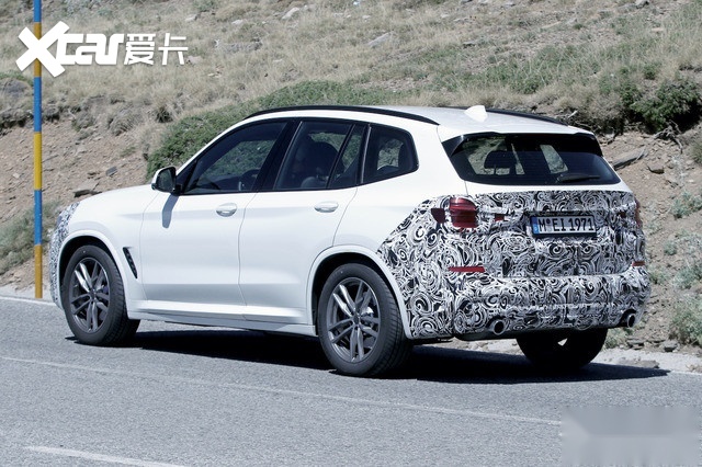 全新宝马x3谍照曝光