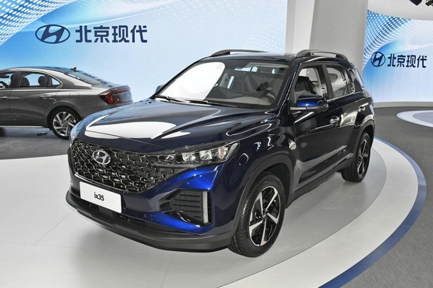 北京现代新款ix35售12.98万起 四款车型，两种排量，哪