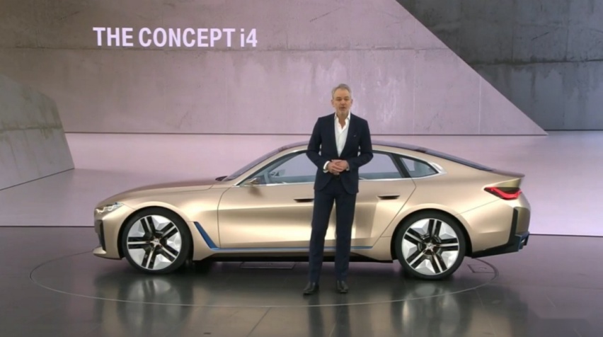 可能是 Model 3 最强的对手 详解宝马 i4 概念车