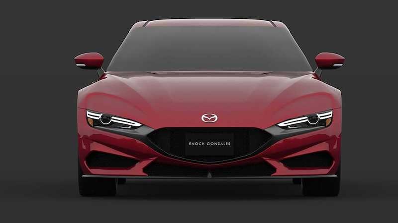 或将搭载转子发动机 马自达RX-7渲染图