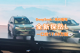 DeepSeek、高阶智驾加身，全新探岳L最低17.69万元起