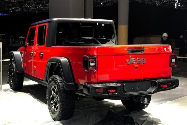 Jeep Gladiator皮卡亮相上海车展 轴距超3米 配V6发动机