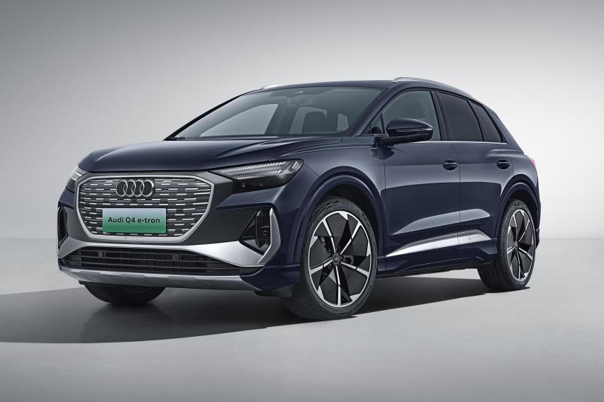 奥迪Q4 e-tron正式上市，最大续航605km售价29.99万元起