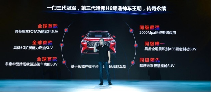 还在考虑买大众？来看看第三代哈弗H6有什么亮点