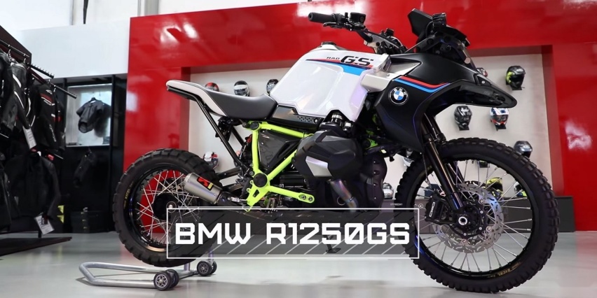 宝马R1250 GS40公斤减重计划大功告成