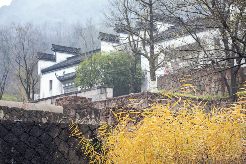 最美枫叶遇上徽派建筑，在这里寻一份悠然于心