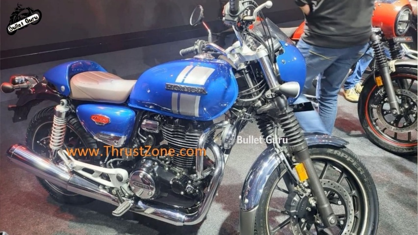 子弹头罩、单座盖上身，本田CB350 Cafe Racer印度亮相