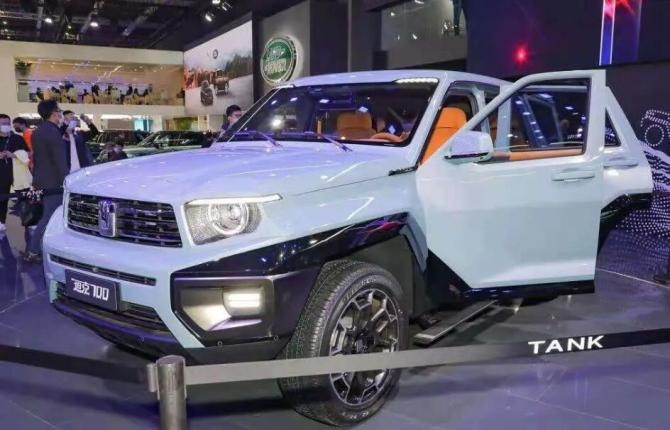 新知达人, 硬派机甲造型 V6引擎+大梁 坦克700实车曝光 全地形识别