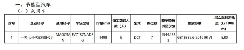 万事俱备只待上市！新一代迈腾首台SOP白车身下线，再申报1.5T版本