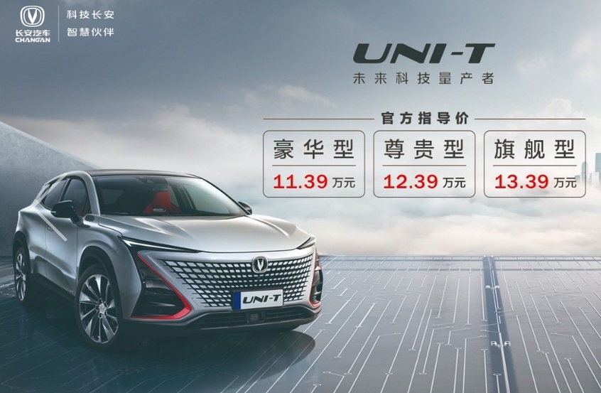 11.39万起，长安UNI-T全球上市