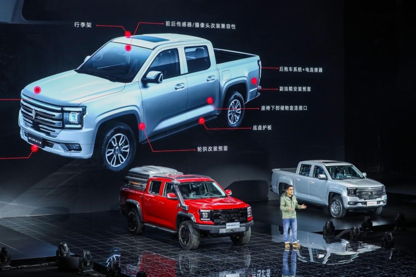 全新皮卡产品亮相 江铃大道品牌正式发布