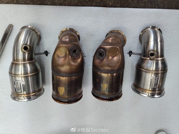 保时捷Panamera GTS改装Jbom天蝎排气+德国Techtec