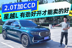 星越L 2.0T加CCD 有劲好开才能卖的好